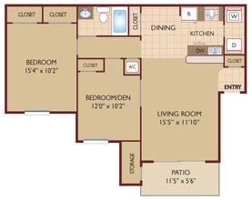 cypress landings meadows apartments tampa floorplan fl