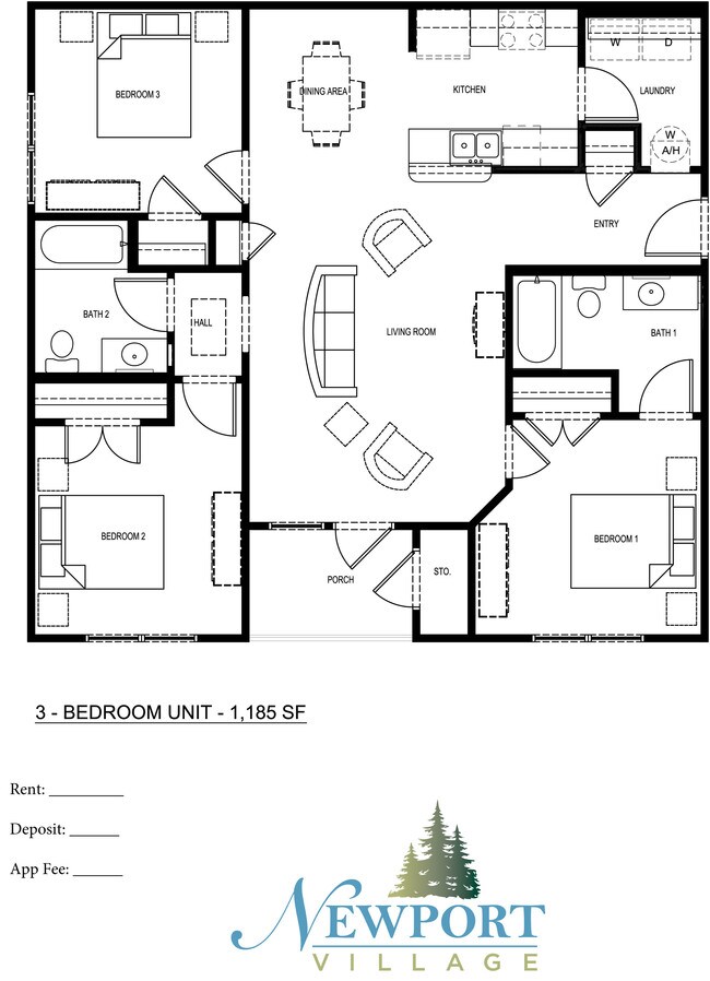 Newport Village Rentals Crosby, TX