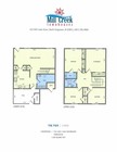 Floor Plan - Mill Creek Townhouses Apartments in North Kingstown, Rhode Island