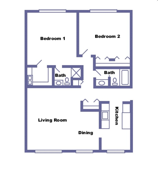 Miller West Apartments Rentals Flint, MI
