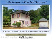 3 Bedroom Single-Family Home for Rent $1550