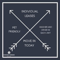 Sept Free - Cross Creek - Student Living Apartments