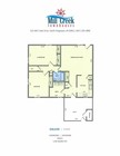Floor Plan - Mill Creek Townhouses Apartments in North Kingstown, Rhode Island