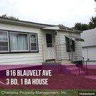 3 Bedroom Single-Family Home for Rent $875