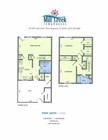 Floor Plan - Mill Creek Townhouses Apartments in North Kingstown, Rhode Island