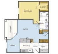 Augusta - 1 Bedrooms 1 Bath from $903 to $1498 - 1 to 3 bedrooms from $893 to $2643 - Cascade at Fall Creek Apartments in Humble, Texas