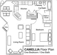 floorplan - 1 to 3 bedrooms Call for Rates - Willow Lake Apartments in Apopka, Florida
