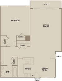 1 Bedroom - 1 Bedrooms 1 Bath from $1812 to $3881 - Studio to 1 Beds from $1444 to $3881 - Rancho Los Feliz Apartments in Los Angeles, California