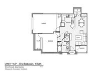 A5 - 1 Bedrooms 1 Bath from $1350 - 1 to 2 bedrooms from $369 to $1499 - Riverbrook Village - 55+ Active Senior Living Apartments in Humble, Texas