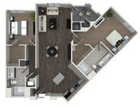 B8 - 2 Bedrooms 2 Bath from $3727 to $3857 - Studio to 2 bedrooms from $2270 to $3857 - 808 West Apartments in San Jose, California