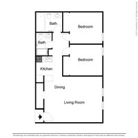 floorplan - 1 to 2 bedrooms from $649 to $959 - Wildcat Canyon Village Apartments in Tucson, Arizona