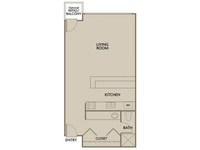 Studio - Studio 1 Bath from $1591 to $3057 - Studio to 1 Beds from $1444 to $3881 - Rancho Los Feliz Apartments in Los Angeles, California