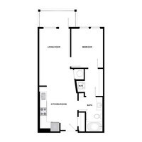 A3 B - 1 Bedrooms 1 Bath Call for rates - Studio to 1 Beds Call for Rates - Novel Lucerne Apartments in Orlando, Florida