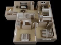 The Brookdale - 2 Bedrooms 1.5 Bath from $1450 - Studio to 2 bedrooms from $995 to $1450 - Stoneybrook Apartments in Modesto, California