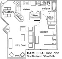 1x1 - 1 Bedrooms 1 Bath Call for rates - 1 to 3 bedrooms Call for Rates - Willow Lake Apartments in Apopka, Florida