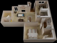 The Brookhaven - 1 Bedrooms 1 Bath from $1250 - Studio to 2 bedrooms from $995 to $1450 - Stoneybrook Apartments in Modesto, California