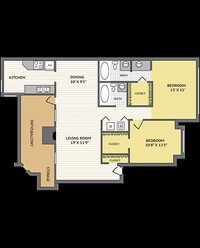 Floorplan 1 To 2 Bedrooms From 848 To 2433 Remington Hills At Las Colinas Floorplan 1 To 2 Bedrooms From 848 To 2433 Remington Hills At Las Colinas