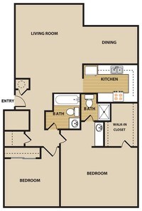 floorplan - 1 to 2 Beds from $1434 to $1683 - Alvista Canyons Apartments in Riverside, California