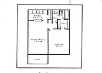 floorplan - 1 to 2 bedrooms Call for Rates - SouthBay Apartments in Mobile, Alabama