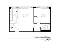 floorplan - 1 to 3 Beds from $1580 to $2175 - Canterbury Place in Roslindale, Massachusetts