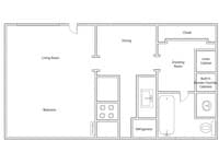 Studio - Studio 1 Bath from $1345 to $1365 - Studio to 2 bedrooms from $1345 to $1795 - Hillcrest Place Apartments in San Diego, California